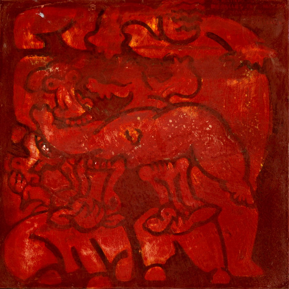 H�racl�s fait d�vorer Diom�de par ses juments